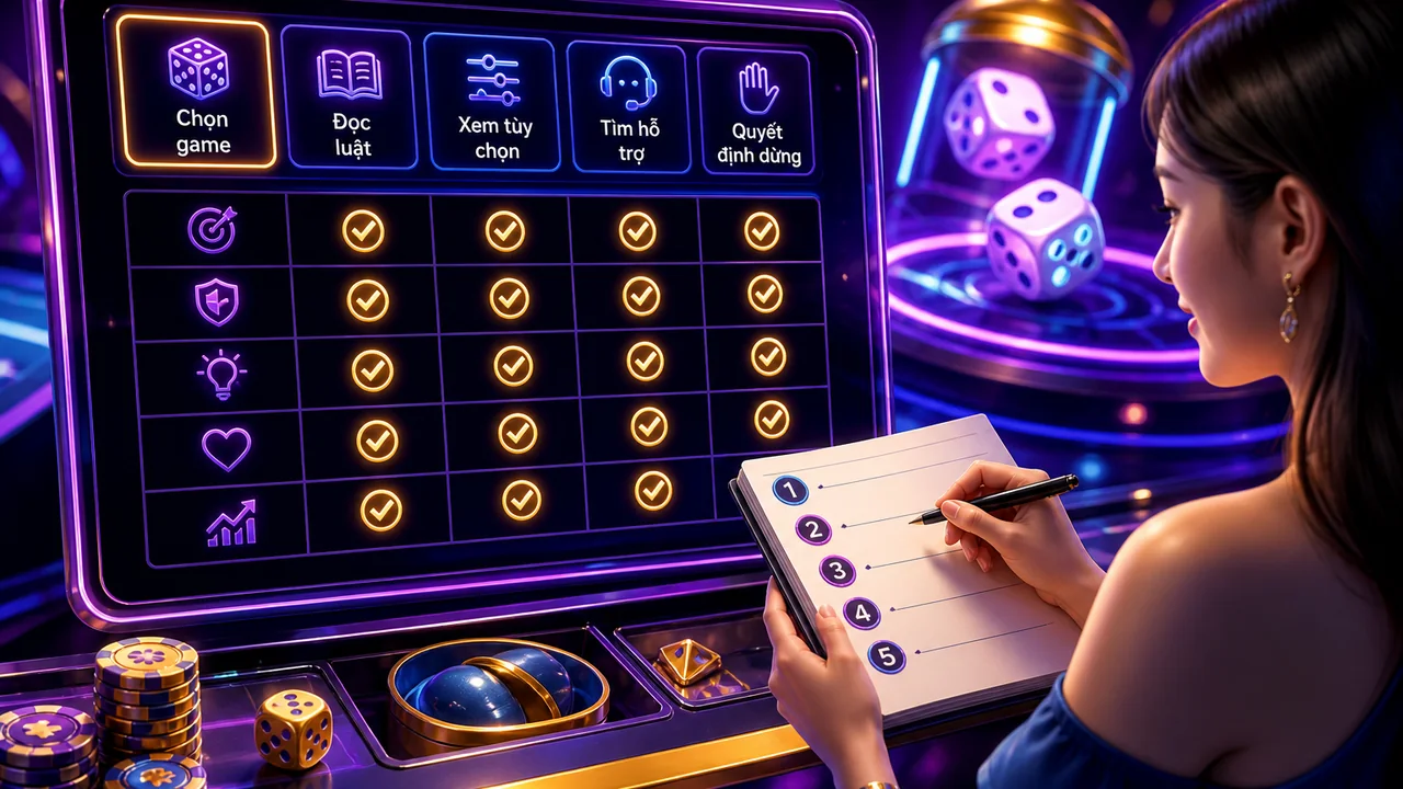 Từ chọn game đến hỗ trợ: hành trình Neon Dice j88 qua 5 điểm chạm